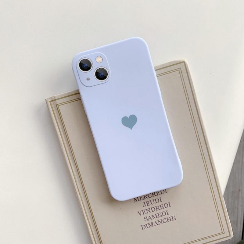 Buy Candy Color Cute Heart Pattern Phone Cases Soft Silicone Back Cover For Iphone 13 12 Pro 13 12 11 Pro Max Xs Xr 8 7 At Affordable Prices Free Shipping Real Reviews With Photos Joom