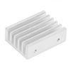 RC Motor Heatsink Silver Lightweight Aluminum Alloy RC Engine Motor Cooling Heatsink For Wltoys 1 28 284161 RC Car