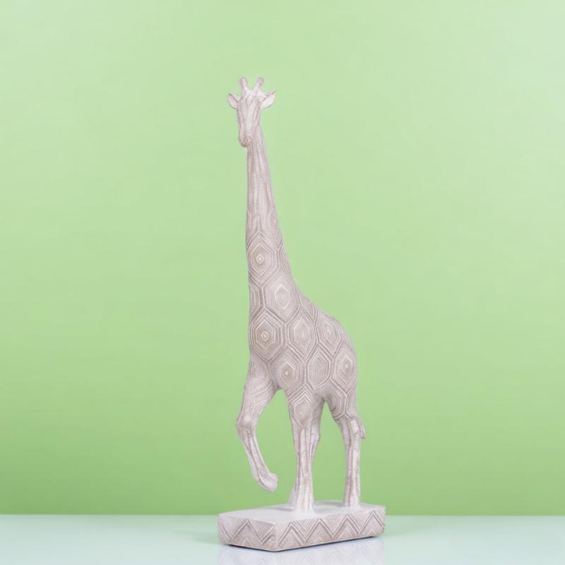 Animal Resin Crafts Giraffe Home Art Desktop Decoration TV Cabinet Living Room Entrance Decoration