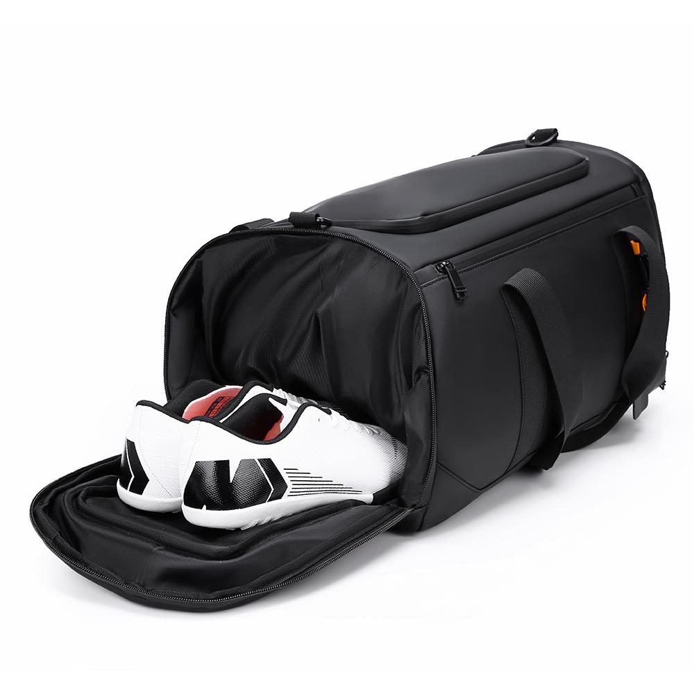 Men Large Capacity Luggage Bag for Business with Shoe Storage Lightweight Decompression Travel Bag