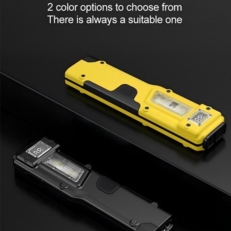 Thin Double Core Work Light with Clip On Design and Side Light Function for Enhanced Visibility In Automotive Repair