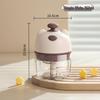 Compact Electric Garlic and Meat Grinder: Garlic Mincer, Garlic Press, and Mortar Crusher, Perfect for Home Use.