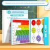 Magnetic Fraction Tiles & Fraction Circles Learning Puzzle Game Set for Preschool Math Manipulatives Educational Tool