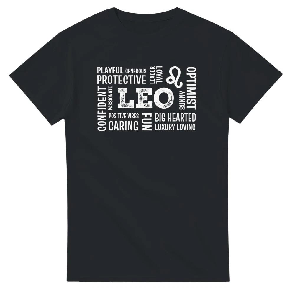 Leo Word Art - Zodiac T-Shirt XXXL