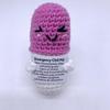Cute Crocheted Time Capsule Doll: Desktop Healing Ornament & Pendant