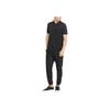 Puma Solid Color Pullover Polo Shirt Men Tops Black 533843-01