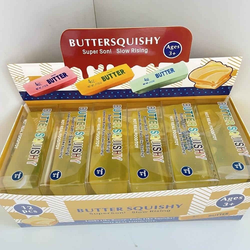 No Rebound Butter Stick Squeezable Toy Soft Feel Butter Stick Fidget Toy Kids Gift