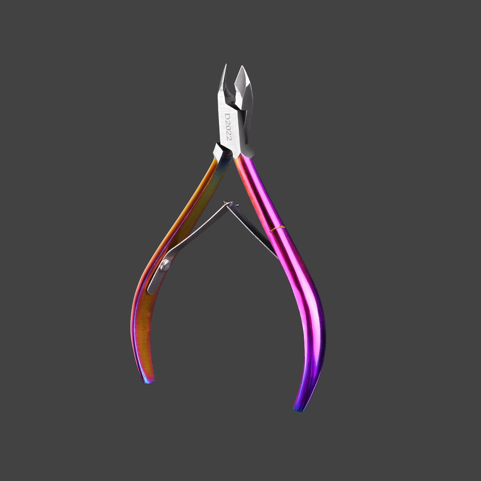 

Ножницы для удаления омертвевшей кожи, щипцы для кутикулы из нержавеющей стали, цветные ножницы для кутикулы, ножницы для педикюра, плоскогубцы, маникюрные инструменты разноцветный