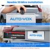 AUTO-VOX CS-2 Wireless Backup Camera with 4.3" Car Monitor, Easy Install Stable Digital Signal Back Up Camera System, Super Night Vision Reverse Cam