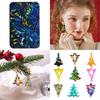 Beautiful Christmas Tree Mold DIY Craft Holiday Decoration Holographic Tree Mold
