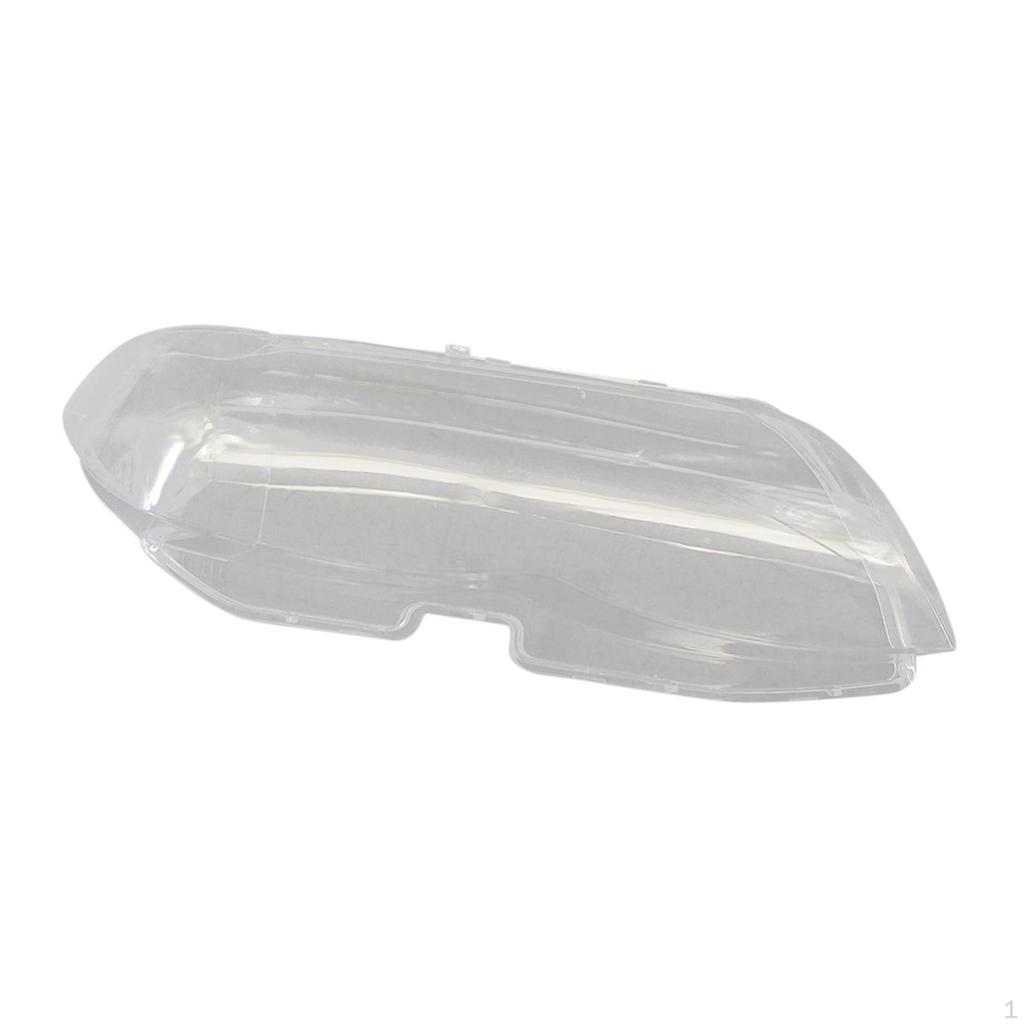 Car Headlight Lens Cover Replacements for X5 E53 3.0 4.6