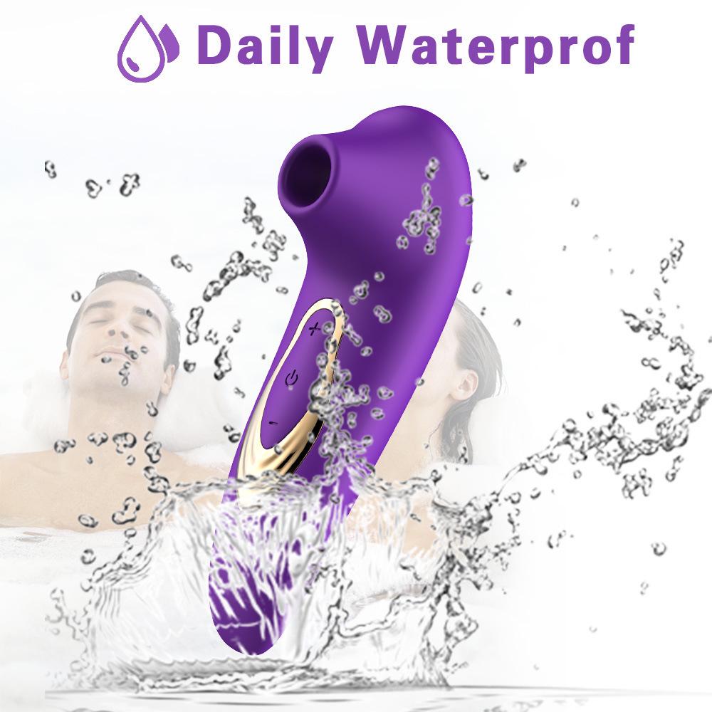 Rose 5-Mode Silent Suction Vibrator for Women - Instant Orgasm & Self-Pleasure