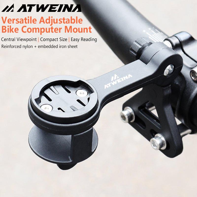 ATWEINA MTB Bicycle Watch Stand Adjustable Mountain Bike Aluminum Alloy Front Lamp Holder Riding Accessories