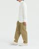 HISHANDER One Pleats Tapered Pants