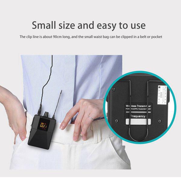 

Black ABS Wireless Lavalier Microphone Set for Mobile Phone Live Streaming & Video Interviews (6*9*). None