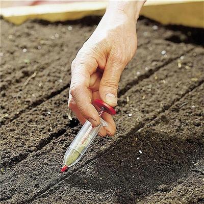 Durable Garden Seed Sower Mini Sowing Seed Dispenser Planter Manual Seeding Tools Flower Pot Flower Bed Gardening
