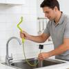 Flexible Drain Snake Tool Bathroom Hair Clog Remover for Sink Toilet Bathtub Pipe Cleaning Plumbing Unclogger Home Kitchen