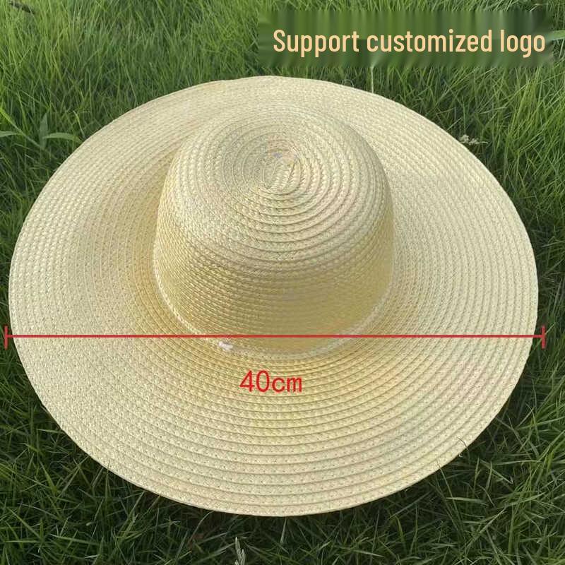 

Унисекс Летняя плетёная шляпа с широкими полями