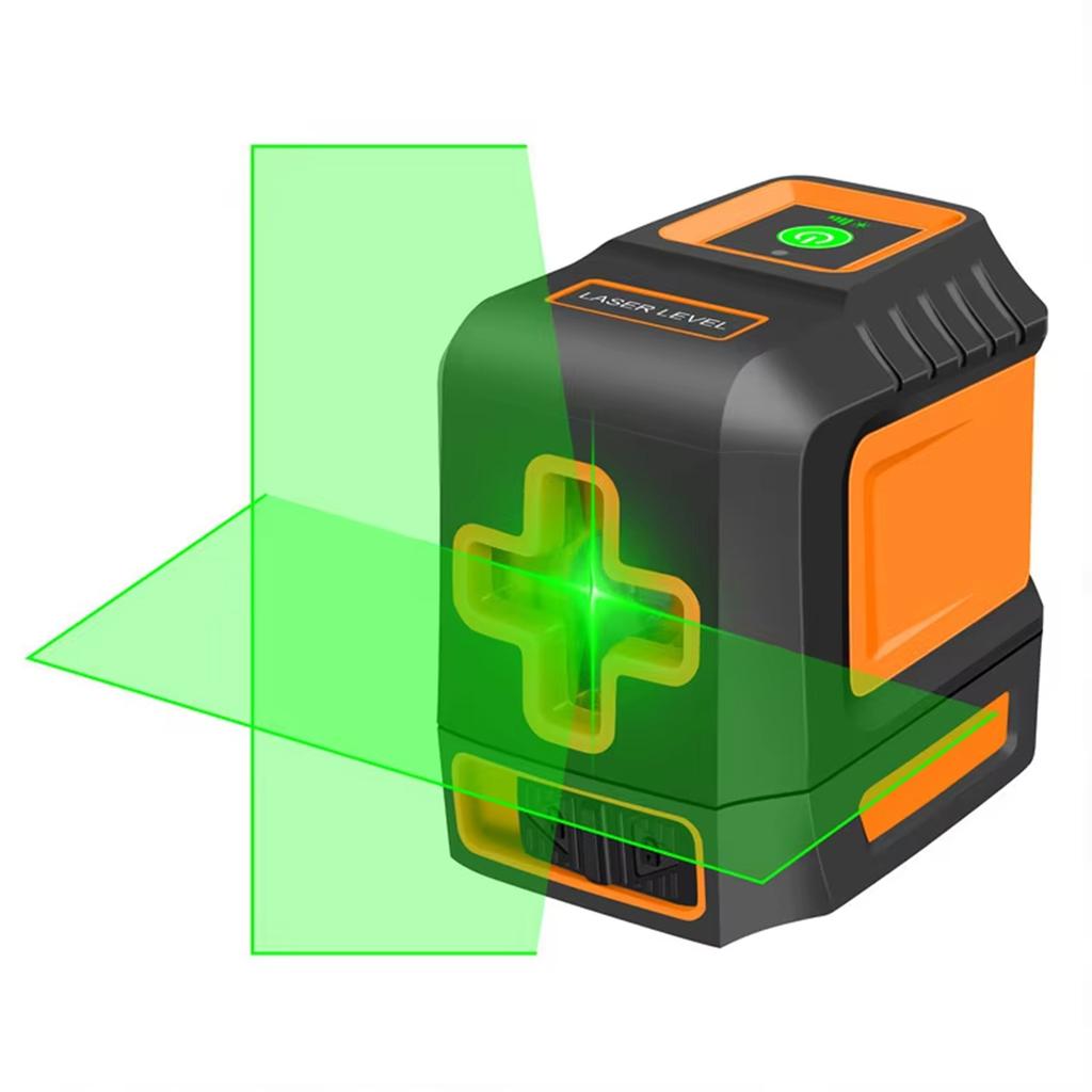 Mini 2 Lines Laser Level Self-Leveling Horizontal And Vertical Cross Super Powerful Green/Red Laser Beam Line