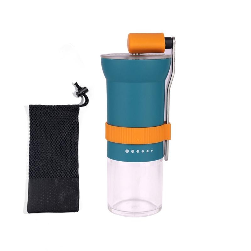 Efficient Hand Coffee Grinder Convenient Manual Coffee Grinder with Ceramic Grinding Cutter For Outdoors Adventure