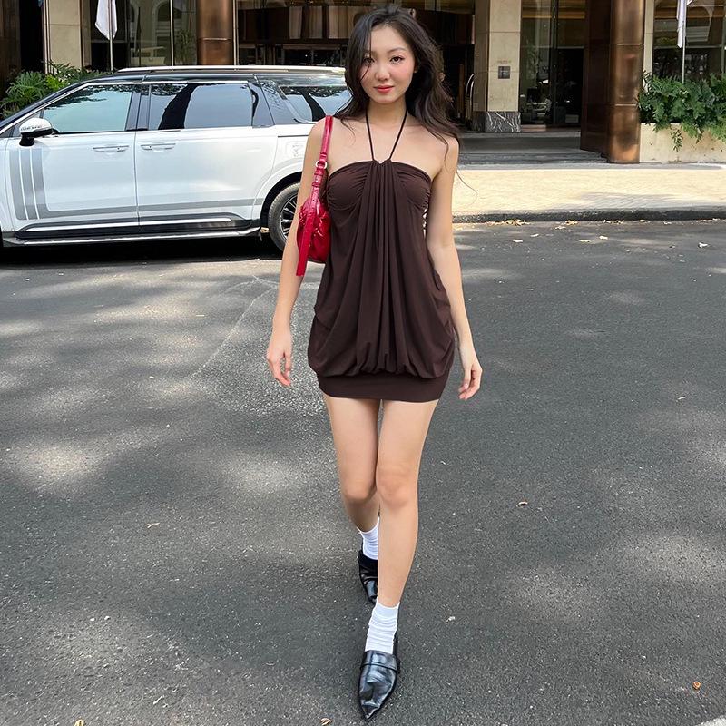 Elegant French Slimming Sleeveless Summer Dress