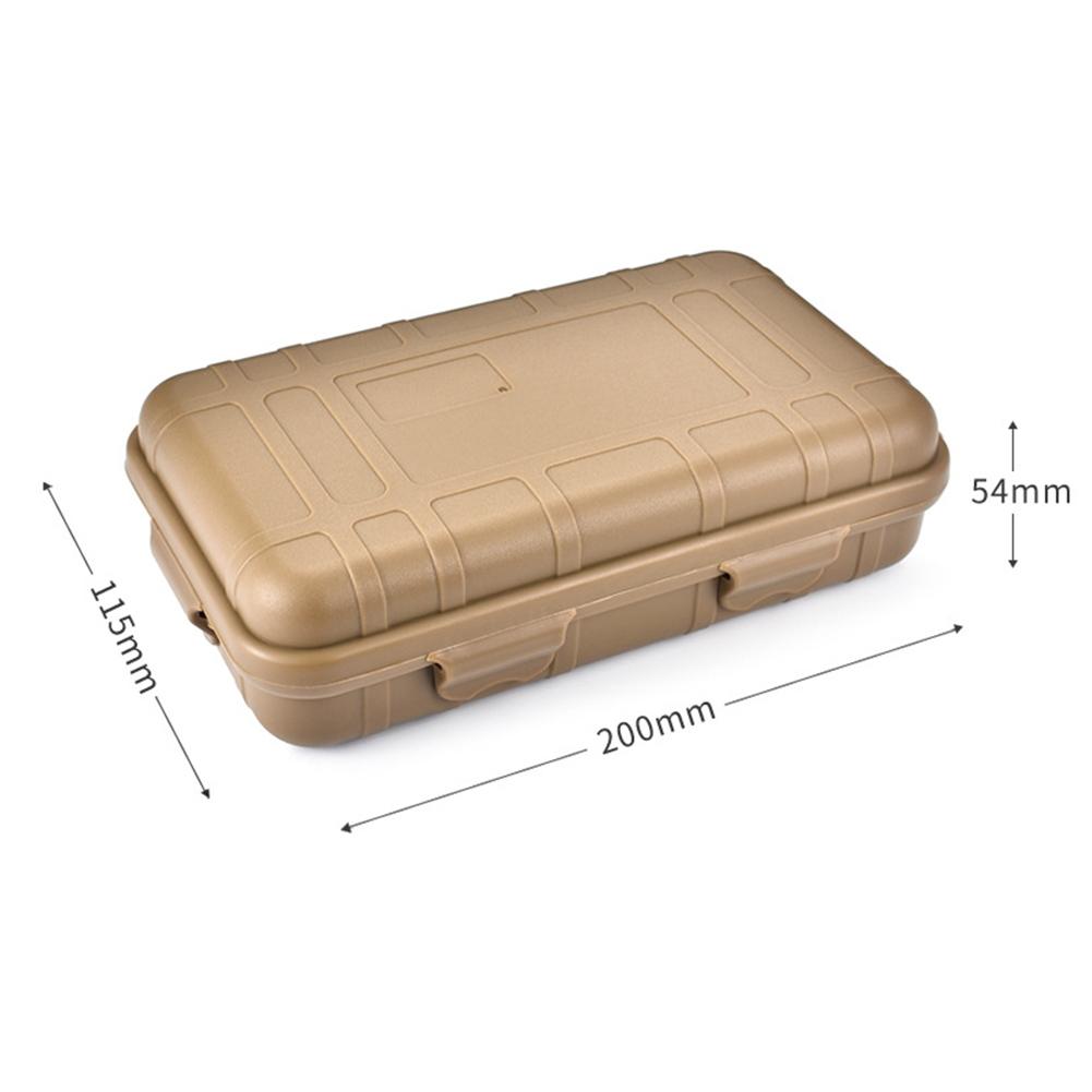 Survival Box Case Fishing Outdoor Equipment Sealed S/M/L