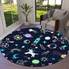 1pc Office Carpet Chair Mats Space Unicorns Adventure Perfect for Decorating Office Chairs, Living Rooms, Or Bedrooms