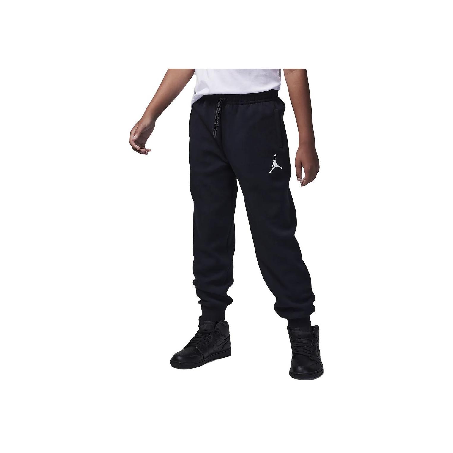 

Jordan Alphabet Print Lace-up Casual Knit Sweatpants Kids Bottoms Black FZ1927-010 L