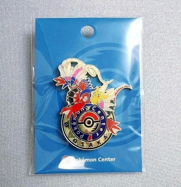 

[Pokemon Center OSAKA Limited Logo Pin] Japan Limited Pikachu