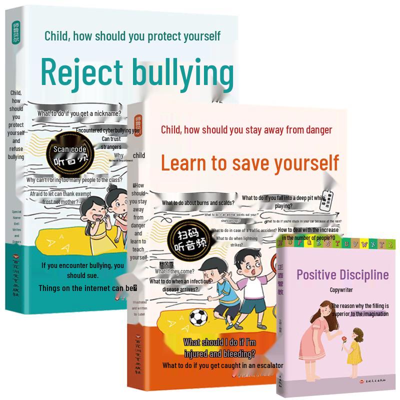 Children s Safety & Positive Discipline Comic Book Set