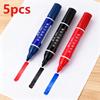 5 st Tuschpennor Dubbelsidiga Tuschpennor Oljebaserad Snabbtorkande Tuschpenna Konstspecifik Tuschpenna Koreansk Kontorsmaterial Konstnärsmaterial