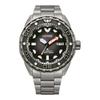 Promaster Series 200m Waterproof Automatic Super Titanium Strap Men's Watch Black Dial NB6004-83E