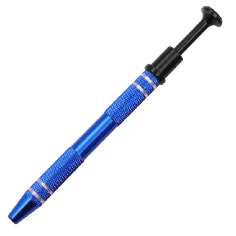 Electronic Component Grabber Four Claw IC Chip Extractor Screw Picker Tweezers Pick Up Tool Metal Grabber Repair Hand Tool