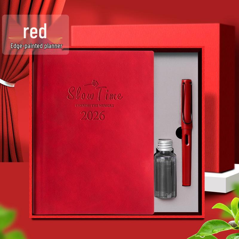 2026 Daily Planner: Efficient 365-Day Time Management Journal, Thick Notebook