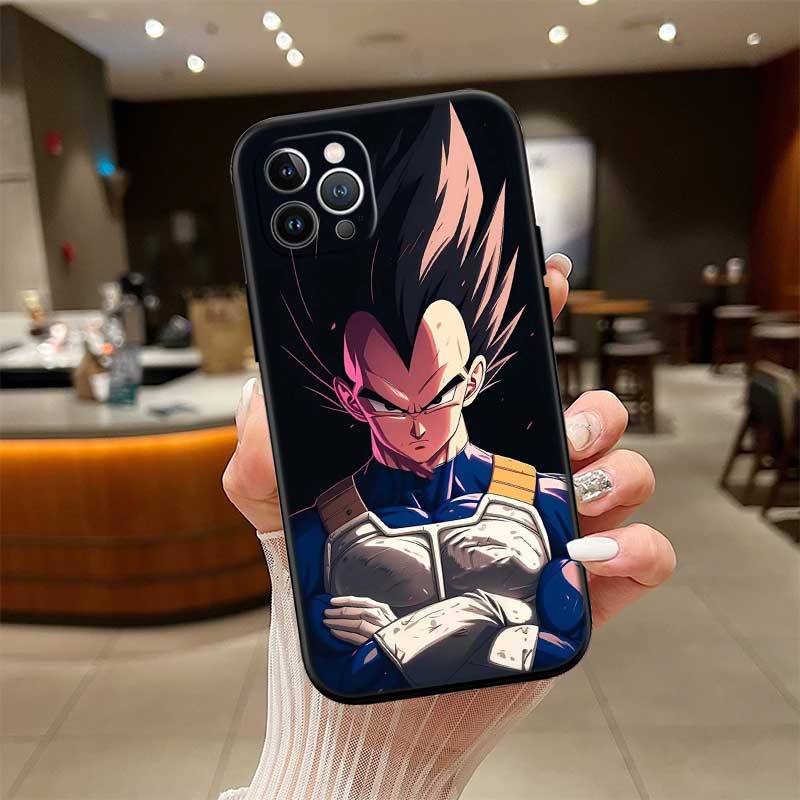 RE25 Dragon Ball Gohan New High-End Shell Phone Case for iPhone 16 15 14 13 12 Pro Max Plus Mini