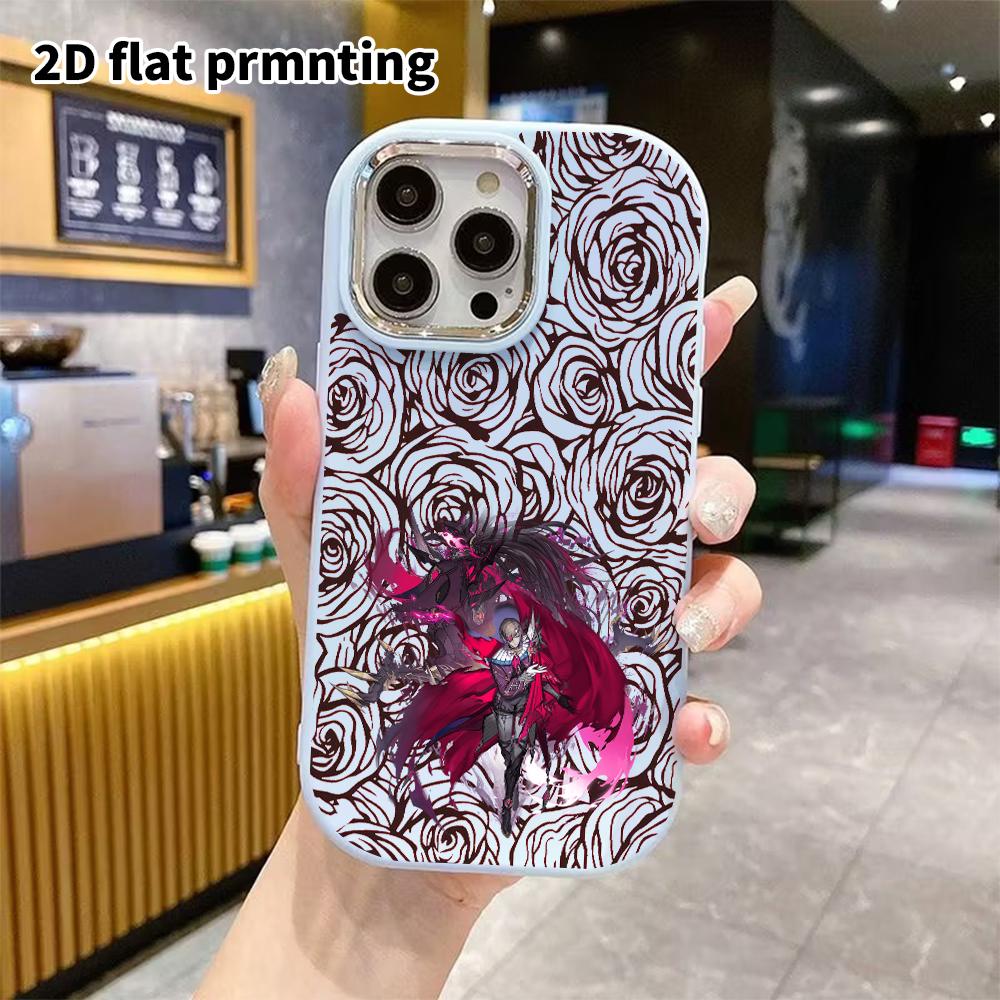 Phone Case: 2D Flat Design Suitable for iPhone 18 17 16 15 14 13 Pro Protective Case, Couple Style, Male Character, Christmas and Halloween Gift