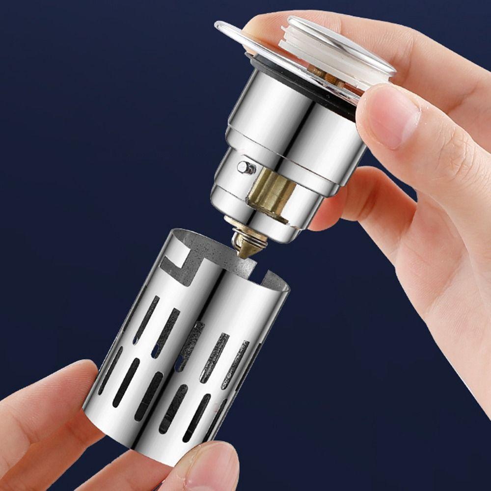 Anti-Clogging Bathroom Sink Drain Strainer Hair Catcher  for Basin Drain Holes