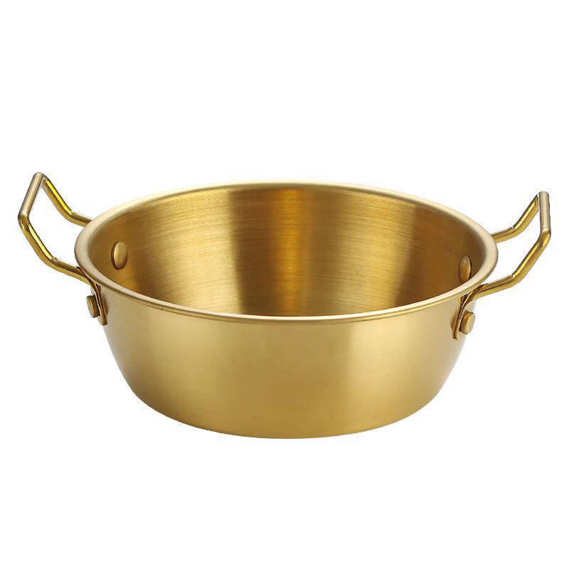 304 Stainless Steel Double-Handle Serving Bowl
