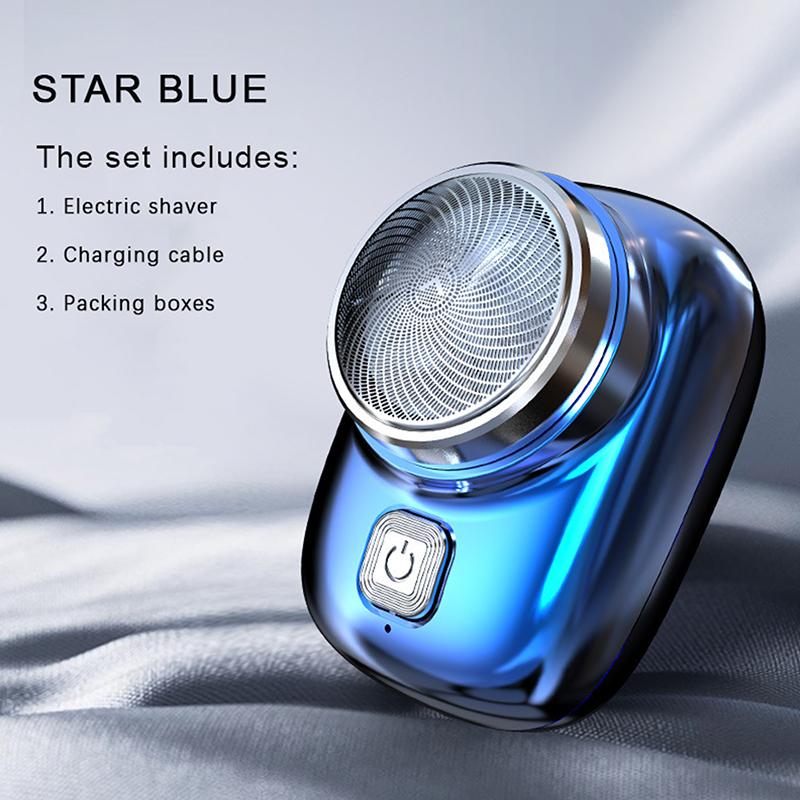 Мужская мини-электробритва карманного размера для лица и бороды — фото 3