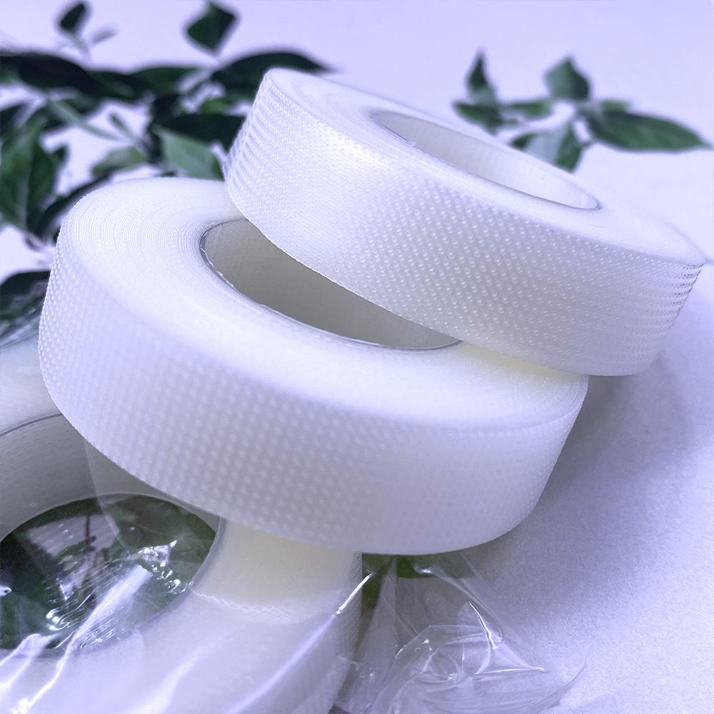 20 Rolls Eyelash Tape PE Eyelash Extension Paper Tape Breathable PE Adhesive Patches Under Eye Pad Grafting Tapes Wholesale