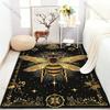 Divination Art Eye Bee Printing Carpet for Living Room Bedroom Bedside Sofa Table Floor Mat Home Area Rug Decor Large Size