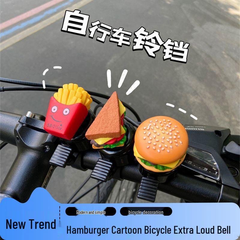 Kreskówkowy dzwonek rowerowy dla dziecięcych rowerów górskich i deskorolek - Super głośny