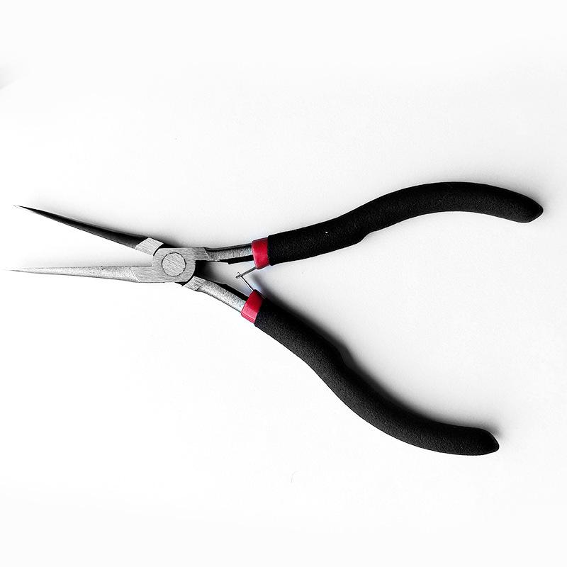 Круглогубцы с пружинной регулировкой - Ручка из фиолетового сандала