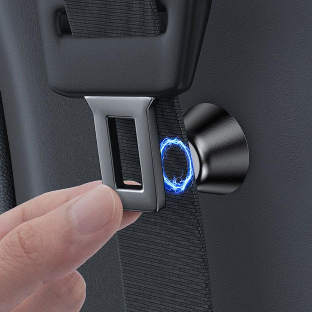 1/2/4pcs Magnetic Car Seat Belt Holder Fixing Clip 751 Alloy Seatbelt Limiter Stopper Car Interior Accessories for BMW/VW/Nissan