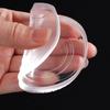 Silicone Gel Height Increase Insole Heel Lifting Inserts Shoe Foot Care Protector Elastic Cushion Arch Support Insert for Unisex