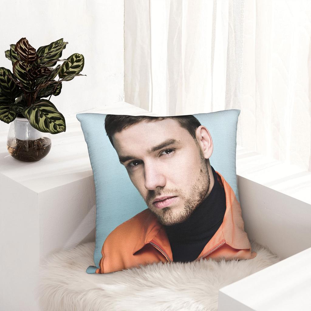 Liam Payne Pillowcase Soft Polyester Cushion Cover Decorations Throw Pillow Case Cover Home Drop Shipping Xcm