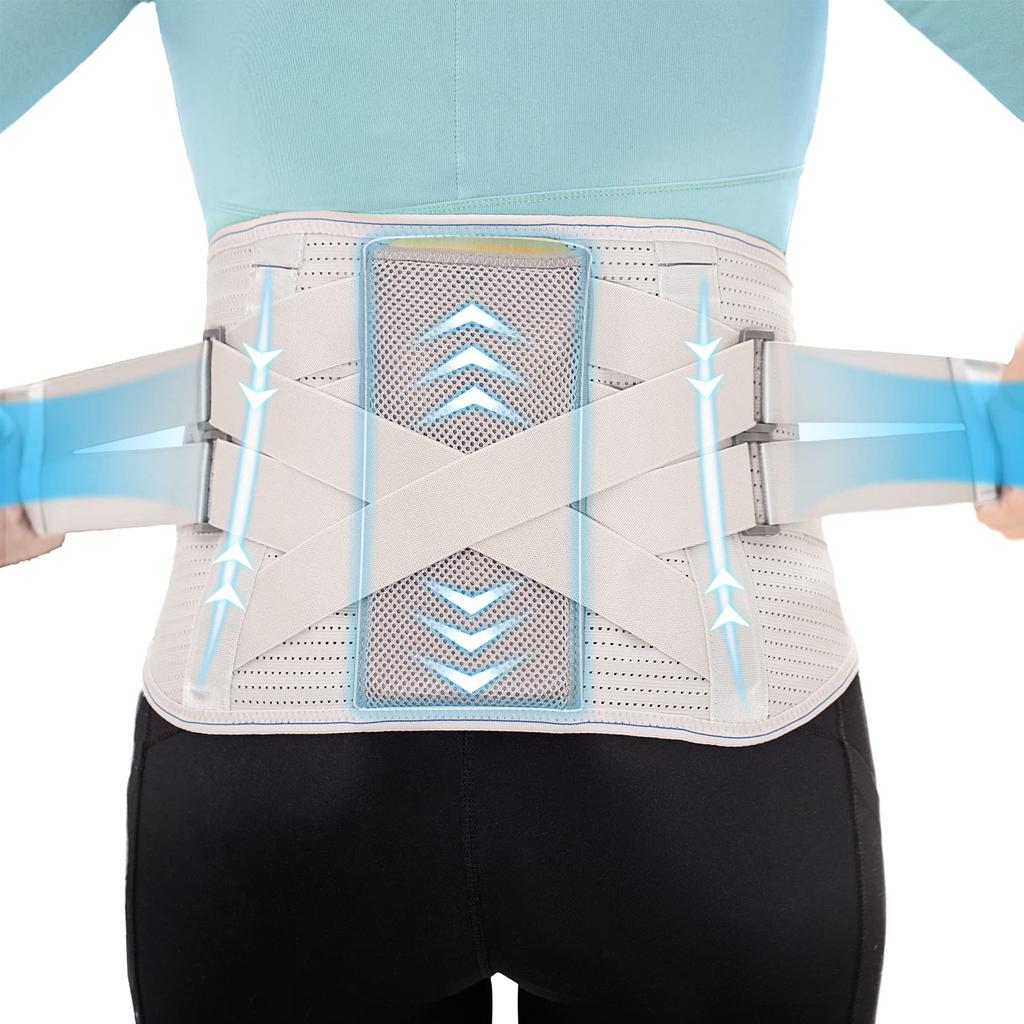 Lumbar Back Belt For Lower Back Pain Relief -Back Support Belt For Women&Men,Lower Back Brace For Herniated Disc,Sciatica