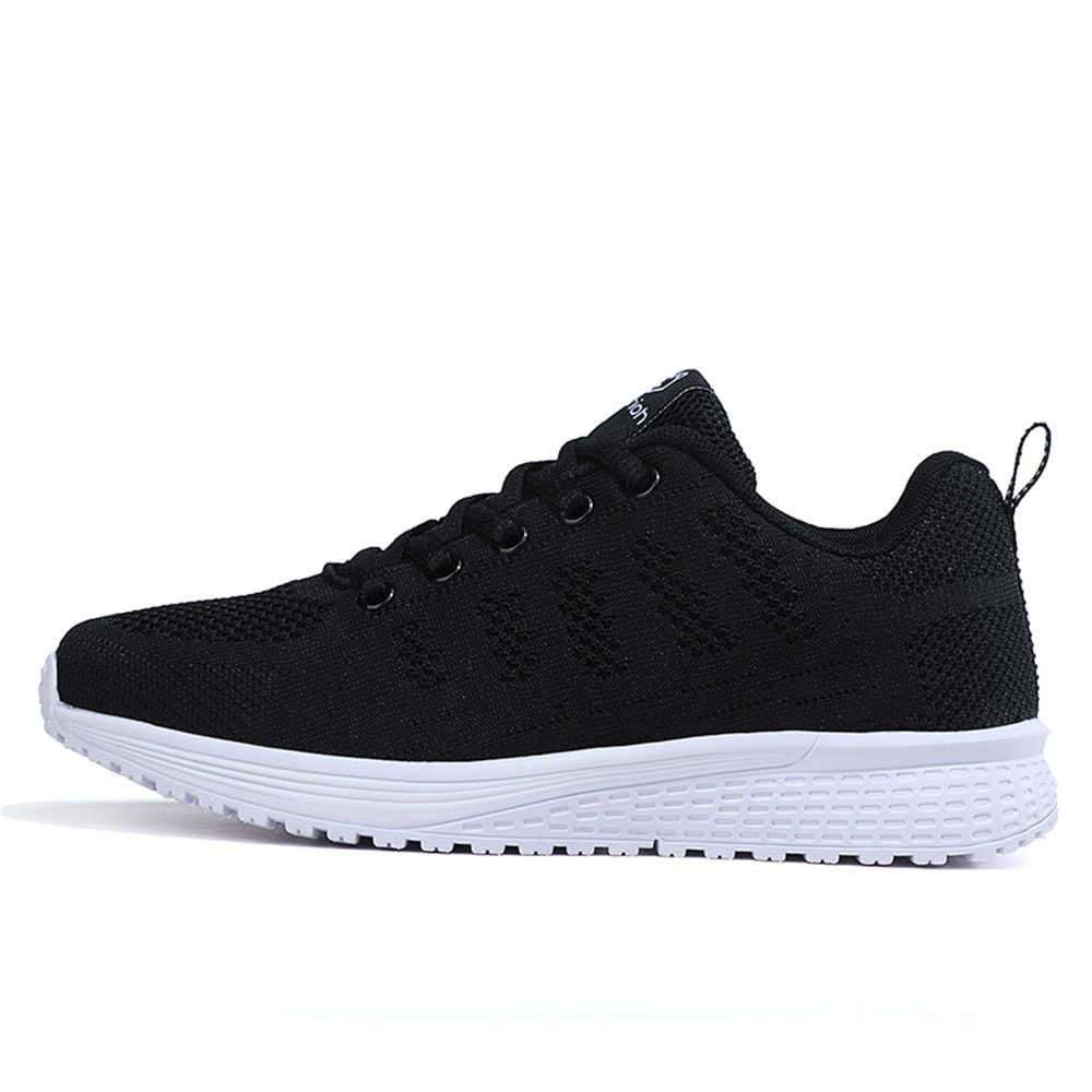 Fashion Special Size Round Foot Ladies Sneakers Brand Casual Women Black Shoes Red Tennis Lady Sport Top Grade Holiday Deporte