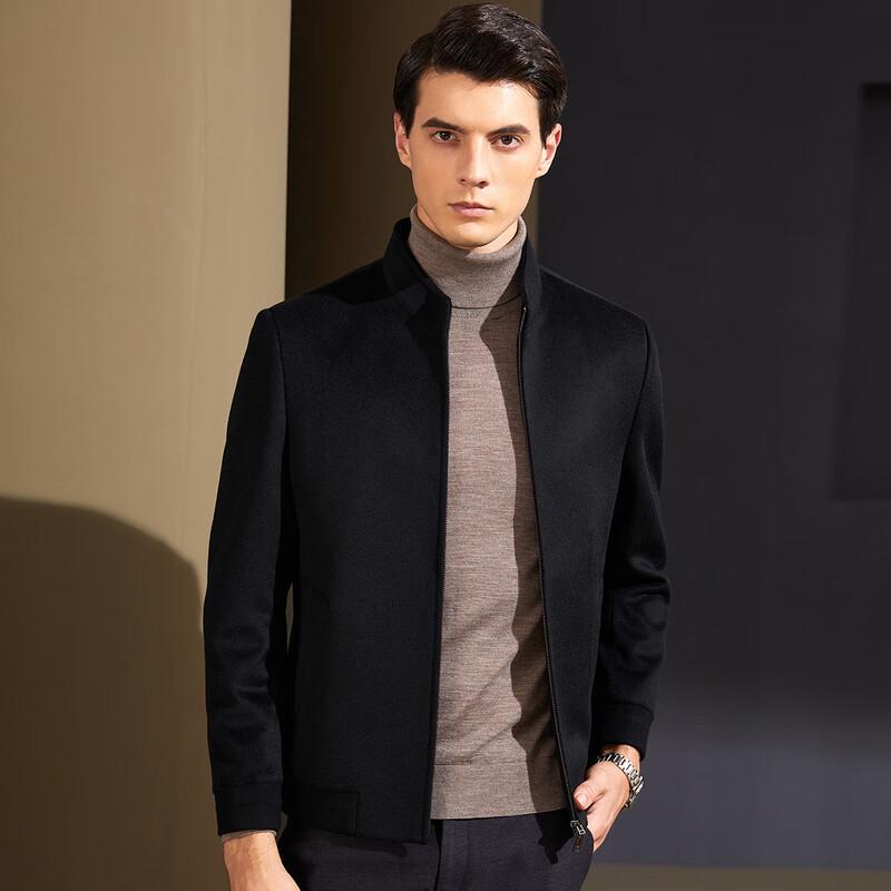 

Мужская кашемировая куртка из шерсти ягненка Antonio в стиле business casual со стойкой L/50 (175/92A)