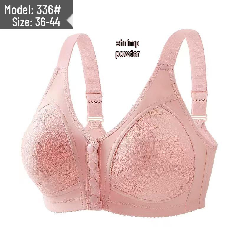 Front Buckle Shaping Bra for Anti-Sagging, Wire-Free Comfort for Middle-Aged & Elderly Mothers